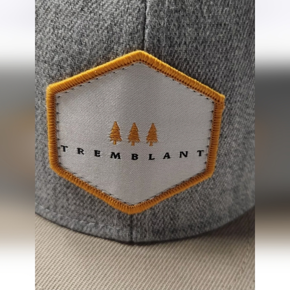 Tremblant Snapback Cap Hat Trucker Baseball Blue Tan - Picture 2 of 6